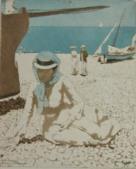 Elegant sur la Plage