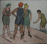 Four Bathers  (ARTS AND CRAFTS) 
