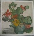 "Nasturtiums"   (ARTS and CRAFTS)