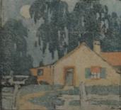 "Soir"  (Evening) (ARTS AND CRAFTS)