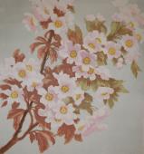 Pink and White Flowers  (ARTS AND CRAFTS)