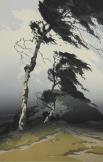 "Birches in Storm" (ARTS AND CRAFTS)