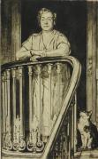 "Mrs Mack and her Cat"