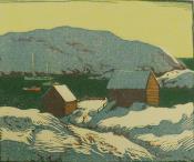 Coastal Scene-Winter (ARTS AND CRAFTS)