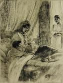 "Le Dejeuner" Plate IV ( La Femme)