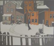 "First Snow"  (ARTS AND CRAFTS) 