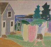 "The Laundress"  (ARTS AND CRAFTS)
