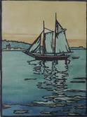 "Sunset on the Bay" (ARTS AND CRAFTS)