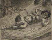 "Nude and Breakfast Tray"