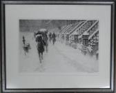 "Stoops in Snow"