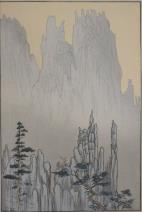 "Cathedral Cliffs" (Diamond Mounteen,Korea) (ARTS AND CRAFTS)