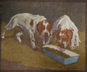 "Junge Hunde"   (Two Dogs)