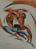 "Dancers"  (ARTS AND CRAFTS)