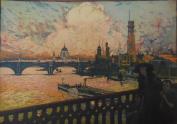 "Du Port Charring Cross Bridge"