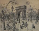 "Sculpture in Washington Square"