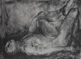 "Man on His Back, Nude"