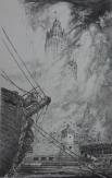 "The Rain Comes Up the Wacker Drive" (Chicago)