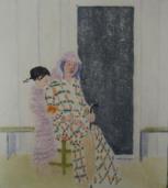 "Mary and her Grandmother"   (ARTS AND CRAFTS)