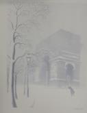 Winter-Arche de Triomphe Paris   