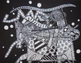 Composition with Horse and Rider