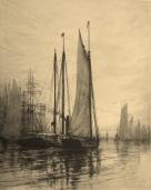 Sailboats in the Harbor