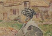 "Aubin" (Woman in Profile)