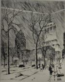 "Winter Lake Shore Drive"