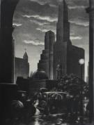 "Storm Over City Hall" 