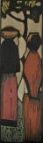 Women Carrying Water Jugs -Back View(ARTS AND CRAFTS)