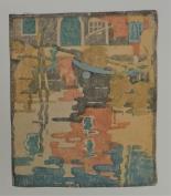 "Reflections in the Water, Chioggia Venice" (ARTS AND CRAFTS)