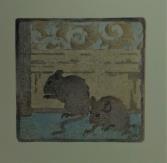 "Two Mice" (ARTS AND CRAFTS)