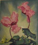 "Cyclamen"(ARTS AND CRAFTS)
