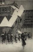 "Snow on the El"