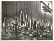 "Through Brooklyn Bridge Cables"