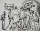 "Harlem Street Scene"