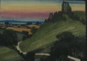 "Corfe Casle"  (ARTS AND CRAFTS)