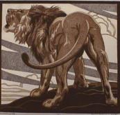 "The Lion"    (ARTS AND CRAFTS)