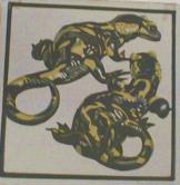 "Spotted Salamander"    (ARTS AND CRAFTS)