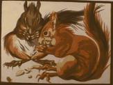 "Eichhornchen"     (ARTS AND CRAFTS)