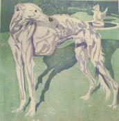 "Wolfhound"     (ARTS AND CRAFTS)