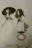 Two Young Girls