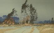 Trees Along the River  (ARTS AND CRAFTS)