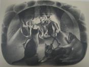 Cats at the Fireplace