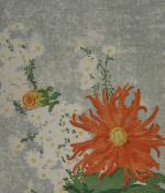 Asters and Dahlias"  (ARTS AND CRAFTS) 