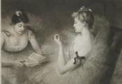"Ballerinas Reading"