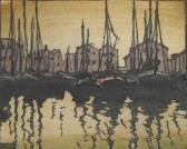 Boats in Harbor   (ARTS AND CRAFTS)