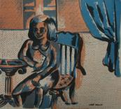 Woman at a Table