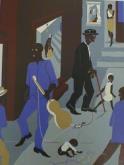 "Harlem Street Scene"