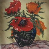 "Mohnblumen"  (ARTS AND CRAFTS)