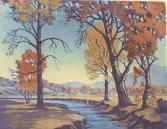 "October in the Midwest"  (ARTS AND CRAFTS)